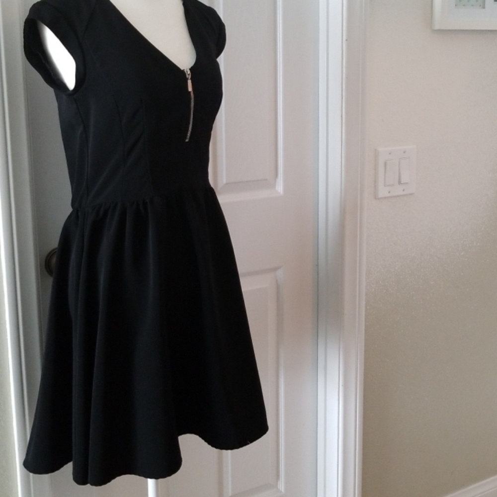 H&M Cap Sleeve A-Line Dress